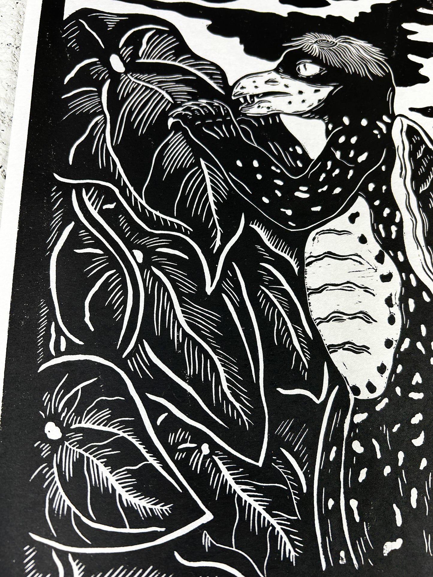 Kappa Lino Print